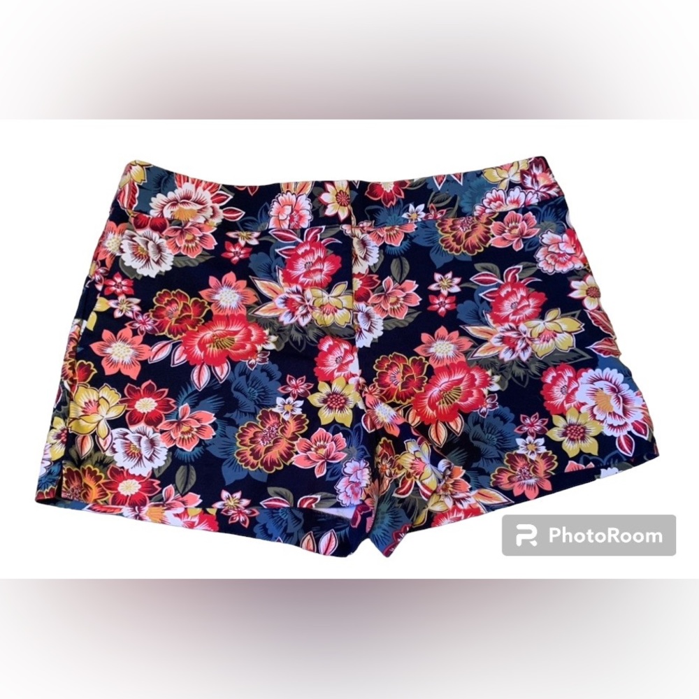 Loft Floral Shorts-Women’s Size 14-Pink, Blue, Red,White,Yellow